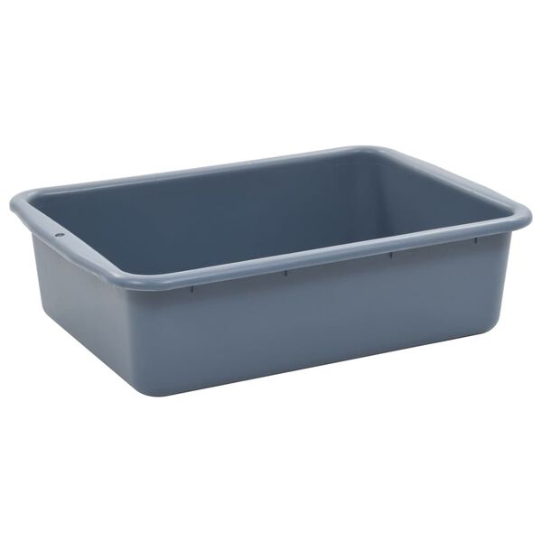 vidaXL Καρότσι Κουζίνας 82 x 43,5 x 93 εκ. με Πλαστικά Δοχεία