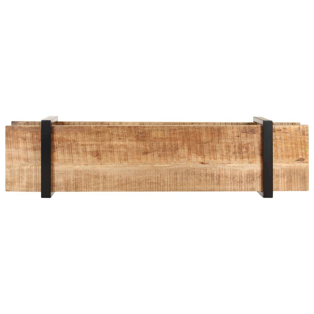 vidaXL Έπιπλο Τηλεόρασης 160x40x40 εκ. Μασίφ Ακατέργαστο Ξύλο Μάνγκο