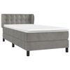vidaXL &Kappa;&rho;&epsilon;&beta;ά&tau;&iota; Boxspring &mu;&epsilon; &Sigma;&tau;&rho;ώ&mu;&alpha; &Alpha;&nu;&omicron;&iota;&chi;&tau;ό &Gamma;&kappa;&rho;&iota; 90x200 &epsilon;&kappa;. &Beta;&epsilon;&lambda;&omicron;ύ&delta;&iota;&nu;&omicron;