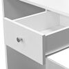 vidaXL Μπουντουάρ Λευκό 75 x 40 x 141 εκ. από Επεξ. Ξύλο