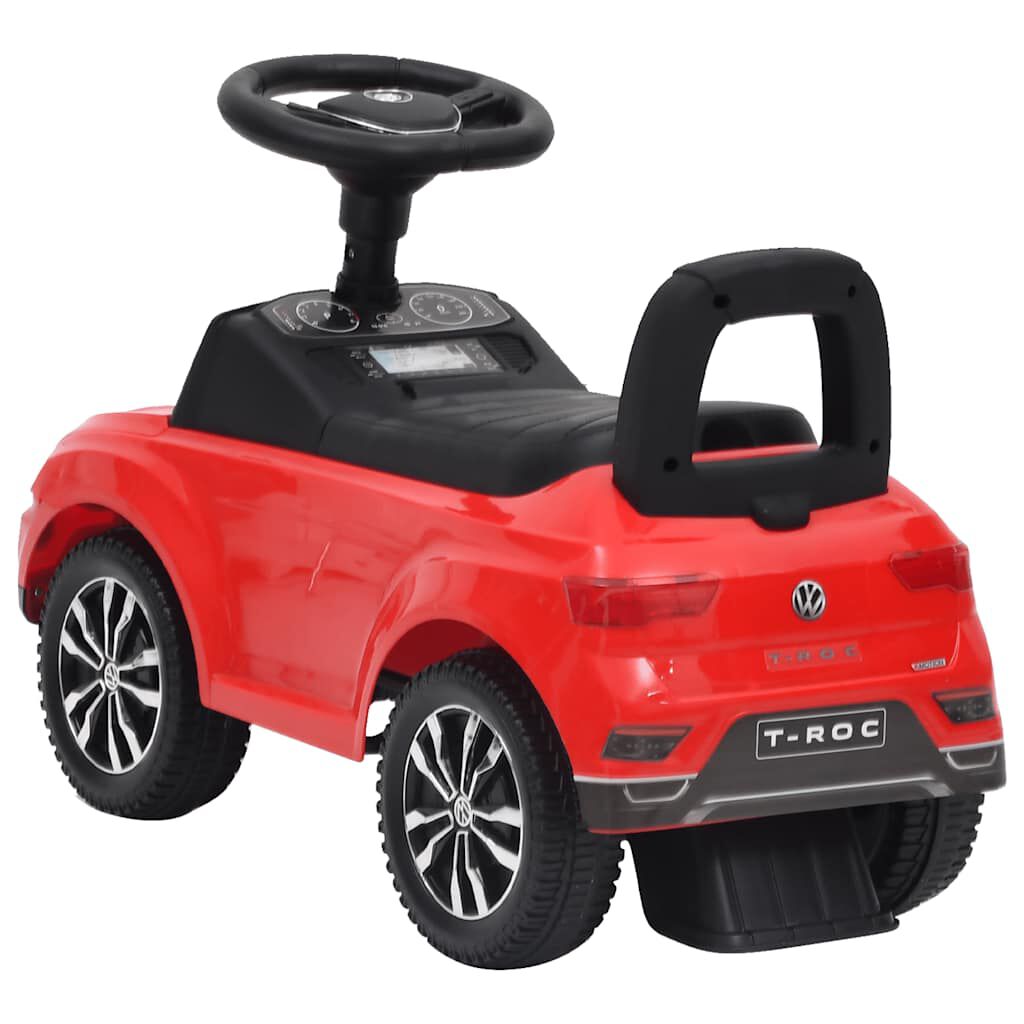 vidaXL Παιδικό Αυτοκίνητο Περπατούρα Volkswagen T-Roc Κόκκινο