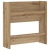 vidaXL &Nu;&tau;&omicron;&upsilon;&lambda;ά&pi;&alpha; &Pi;&alpha;&pi;&omicron;&upsilon;&tau;&sigma;&iota;ώ&nu; &mu;&epsilon; &rho;ά&phi;&iota; 2 pcs Artisan Oak 60 x 18 x 60 &epsilon;&kappa;