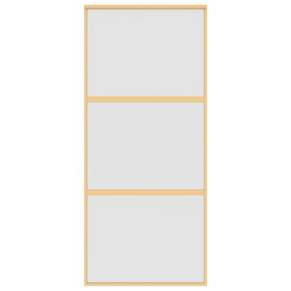 vidaXL &Sigma;&upsilon;&rho;ό&mu;&epsilon;&nu;&eta; &Pi;ό&rho;&tau;&alpha; &Chi;&rho;&upsilon;&sigma;ή 90x205 &epsilon;&kappa;. &Alpha;&mu;&mu;&omicron;&beta;&omicron;&lambda;ή ESG &Gamma;&upsilon;&alpha;&lambda;ί/&Alpha;&lambda;&omicron;&upsilon;&mu;ί&nu;&iota;&omicron;