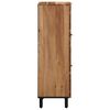 vidaXL Highboard &mu;&epsilon; &rho;ά&phi;&iota; &Phi;&upsilon;&sigma;&iota;&kappa;ό 40 x 33,5 x 110 &epsilon;&kappa; &Sigma;&tau;&epsilon;&rho;&epsilon;ό &Xi;ύ&lambda;&omicron; &Alpha;&kappa;&alpha;&kappa;ί&alpha;&sigmaf;