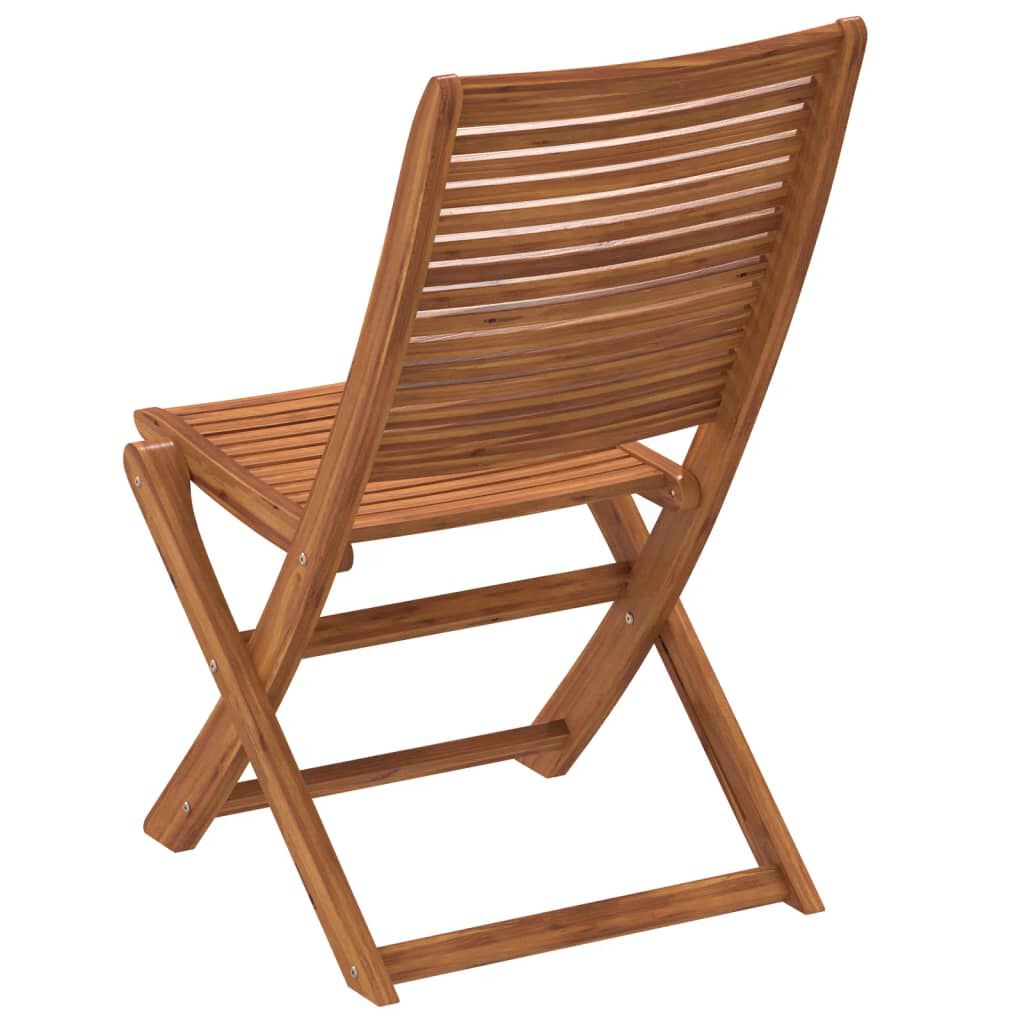 vidaXL Καρέκλες Κήπου Πτυσσόμενες 6 τεμ. 51x66x95 εκ. Μασίφ Ακακία