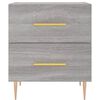 vidaXL Κομοδίνο Γκρι Sonoma 40 x 35 x 47,5 εκ. από Επεξεργασμένο Ξύλο