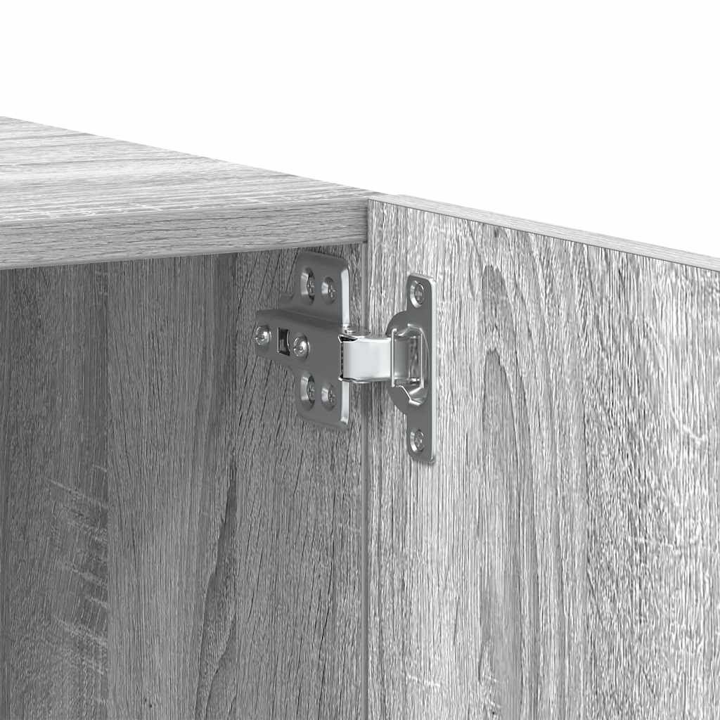 vidaXL Έπιπλο Τηλεόρασης Γκρι Sonoma 100x35x40 εκ. από Επεξεργ. Ξύλο
