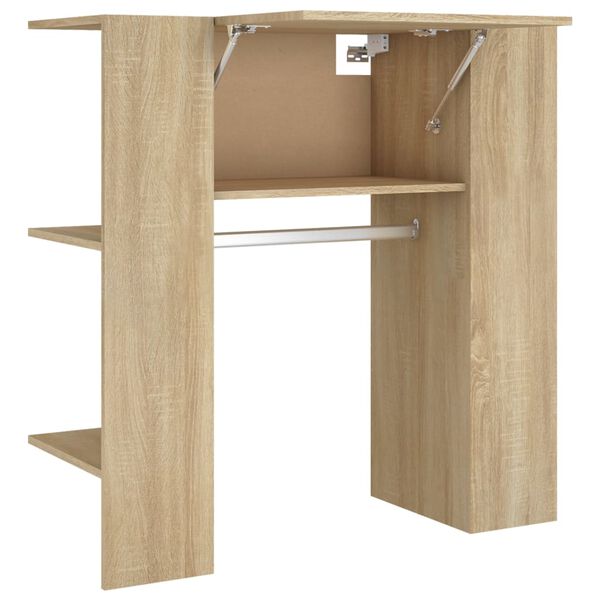 vidaXL Ντουλάπι Διαδρόμου Sonoma Δρυς 97,5 x 37 x 99 εκ. Επεξεργ. Ξύλο