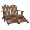 vidaXL &Kappa;&alpha;&rho;έ&kappa;&lambda;&alpha; &Kappa;ή&pi;&omicron;&upsilon; Adirondack &Delta;&iota;&theta;έ&sigma;&iota;&alpha; &Kappa;&alpha;&phi;έ &Xi;ύ&lambda;&omicron; &Epsilon;&lambda;ά&tau;&eta;&sigmaf; & &Upsilon;&pi;&omicron;&pi;ό&delta;&iota;&omicron;
