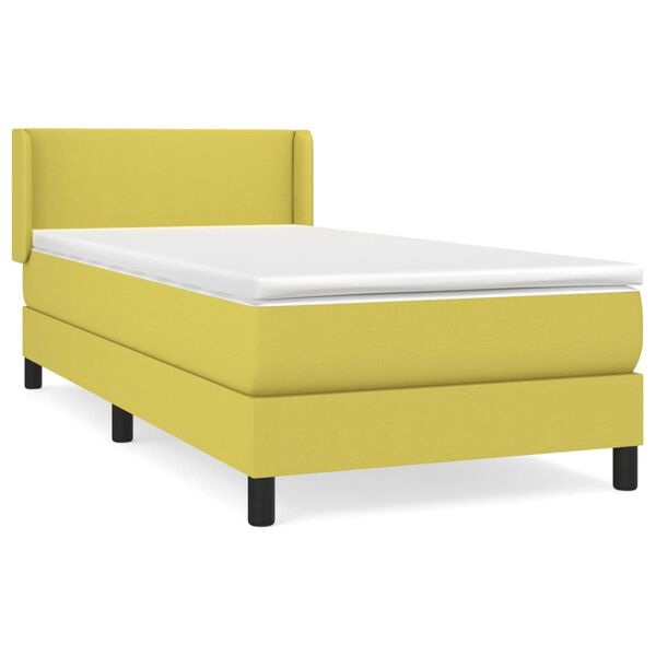 vidaXL &Kappa;&rho;&epsilon;&beta;ά&tau;&iota; Boxspring &mu;&epsilon; &Sigma;&tau;&rho;ώ&mu;&alpha; &Pi;&rho;ά&sigma;&iota;&nu;&omicron; 80 x 200 &epsilon;&kappa;. &Upsilon;&phi;&alpha;&sigma;&mu;ά&tau;&iota;&nu;&omicron;