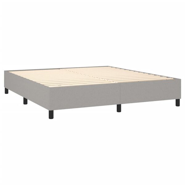 vidaXL &Kappa;&rho;&epsilon;&beta;ά&tau;&iota; Boxspring &mu;&epsilon; &Sigma;&tau;&rho;ώ&mu;&alpha; &Alpha;&nu;. &Pi;&rho;ά&sigma;&iota;&nu;&omicron; 160x200&epsilon;&kappa; &Upsilon;&phi;&alpha;&sigma;&mu;ά&tau;&iota;&nu;&omicron;