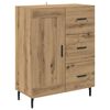 vidaXL Highboard &mu;&epsilon; &sigma;&upsilon;&rho;&tau;ά&rho;&iota; Artisan Oak 69,5 x 34 x 180 &epsilon;&kappa;.