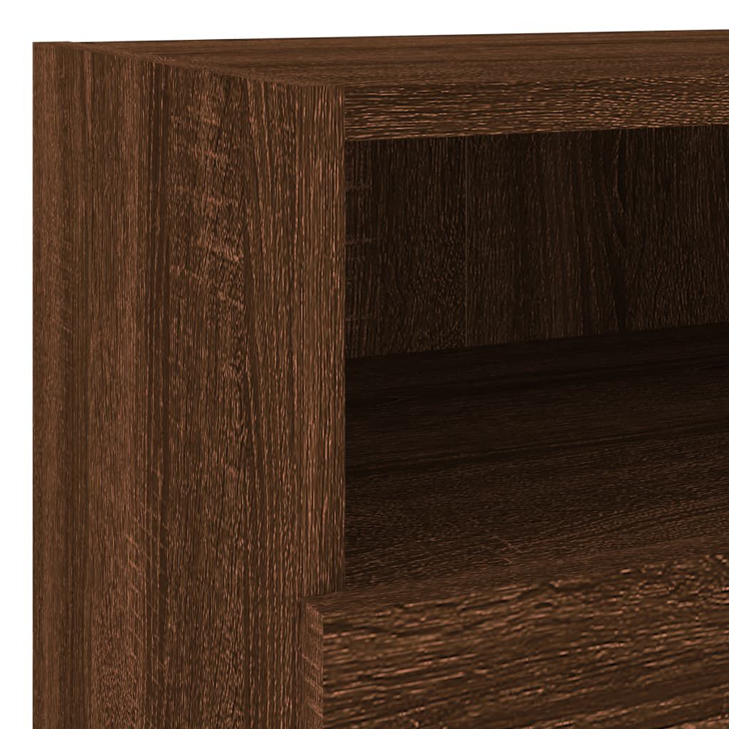 vidaXL Έπιπλο Τοίχου Τηλεόρασης Καφέ Δρυς 40x30x30 εκ. Επεξ. Ξύλο