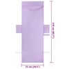vidaXL Πετσέτες ξαπλώστρας 2 pcs Μοβ 210 x 75 cm