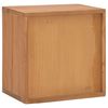 vidaXL Κομοδίνο 40 x 30 x 40 εκ. από Μασίφ Ξύλο Teak