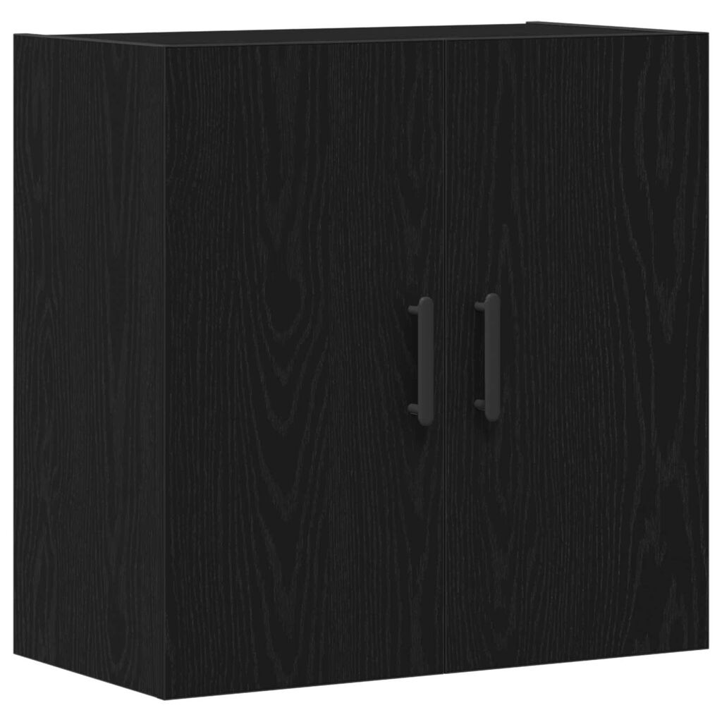 vidaXL Ντουλάπι Τοίχου Μαύρη Δρυς 60x31x60 εκ Επεξεργασμένο Ξύλο
