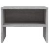 vidaXL Κομοδίνα 2 Τεμ. Γκρι Sonoma 40x30x30 εκ. από Επεξεργασμένο Ξύλο