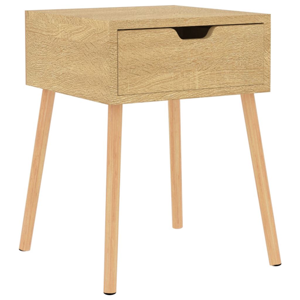 vidaXL Κομοδίνο Sonoma Δρυς 40 x 40 x 56 εκ. από Επεξεργασμένο Ξύλο