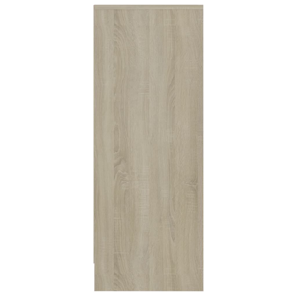 vidaXL Παπουτσοθήκη Sonoma Δρυς 60 x 35 x 92 εκ. από Επεξ. Ξύλο