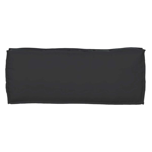 vidaXL Μαξιλάρι Παλέτας για Πάγκο Μαύρο 100x40x8 εκ. Υφασμάτινο