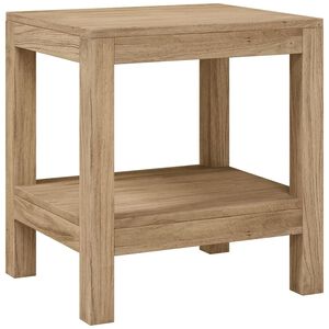 vidaXL &Tau;&rho;&alpha;&pi;έ&zeta;&iota; &Beta;&omicron;&eta;&theta;&eta;&tau;&iota;&kappa;ό &Mu;&pi;ά&nu;&iota;&omicron;&upsilon; 45 x 35 x 45 &epsilon;&kappa;. &alpha;&pi;ό &Mu;&alpha;&sigma;ί&phi; &Xi;ύ&lambda;&omicron; Teak