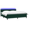 vidaXL &Kappa;&rho;&epsilon;&beta;ά&tau;&iota; Boxspring &mu;&epsilon; &Sigma;&tau;&rho;ώ&mu;&alpha; & LED &Sigma;&kappa;&omicron;ύ&rho;&omicron; &Pi;&rho;ά&sigma;&iota;&nu;&omicron; 180x210&epsilon;&kappa;. &Beta;&epsilon;&lambda;&omicron;ύ&delta;&iota;&nu;&omicron;