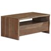 vidaXL &Tau;&rho;&alpha;&pi;έ&zeta;&iota; &Sigma;&alpha;&lambda;&omicron;&nu;&iota;&omicron;ύ Live Edge &Gamma;&kappa;&rho;&iota; 90x50x40 &epsilon;&kappa;. &Mu;&alpha;&sigma;ί&phi; &Xi;ύ&lambda;&omicron; &Alpha;&kappa;&alpha;&kappa;ί&alpha;&sigmaf;