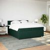 vidaXL &Kappa;&rho;&epsilon;&beta;ά&tau;&iota; Boxspring &mu;&epsilon; &Sigma;&tau;&rho;ώ&mu;&alpha; &Sigma;&kappa;&omicron;ύ&rho;&omicron; &Pi;&rho;ά&sigma;&iota;&nu;&omicron; 200x200&epsilon;&kappa;. &Beta;&epsilon;&lambda;&omicron;ύ&delta;&iota;&nu;&omicron;
