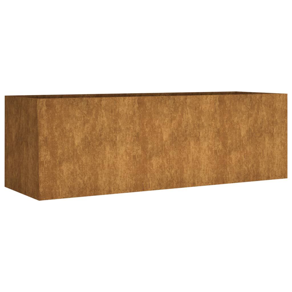 vidaXL Ζαρντινιέρα 120 x 40 x 40 εκ. από Ατσάλι Σκληρυθέν στον Αέρα