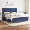 vidaXL &Kappa;&rho;&epsilon;&beta;ά&tau;&iota; Boxspring &mu;&epsilon; &Sigma;&tau;&rho;ώ&mu;&alpha; &Mu;&pi;&lambda;&epsilon; 160x200 &epsilon;&kappa;. &Upsilon;&phi;&alpha;&sigma;&mu;ά&tau;&iota;&nu;&omicron;