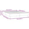 vidaXL Box Spring Κρεβάτι χωρίς στρώμα Ροζ 140x210 cm Βελούδινο