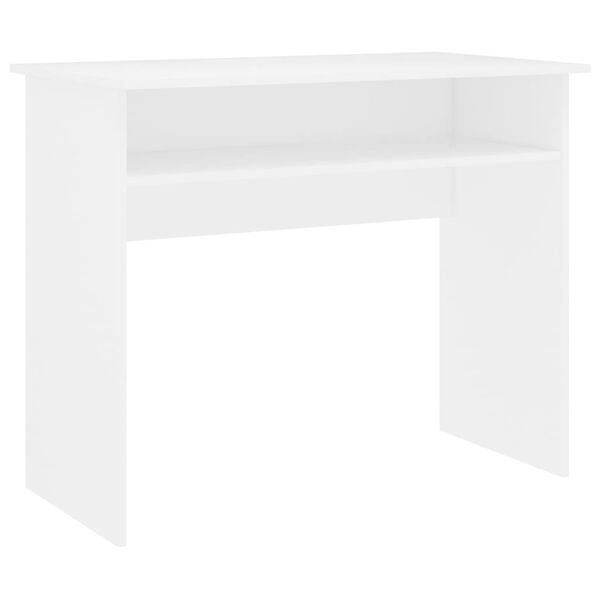 vidaXL Γραφείο Λευκό 90 x 50 x 74 εκ. από Επεξ. Ξύλο