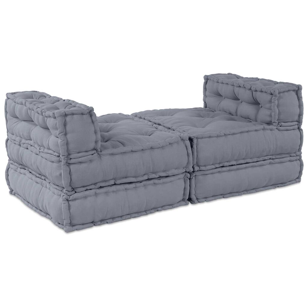 vidaXL Μαξιλάρι 4 pcs Γκρι 70 x 70 x 54 εκ Πολυεστέρας