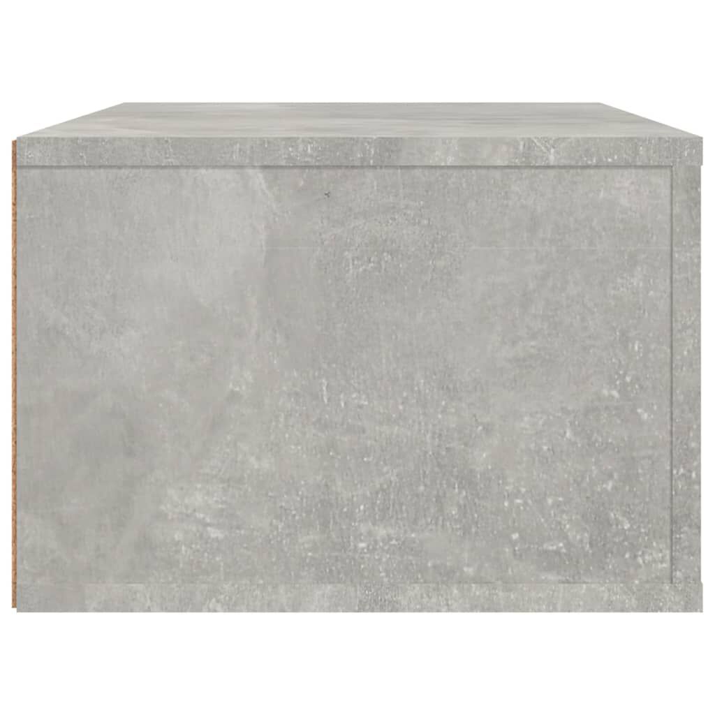 vidaXL Ντουλάπι Τηλεόρασης Κρεμ. Γκρι Σκυρ. 80x36x25εκ. Επεξ. Ξύλο