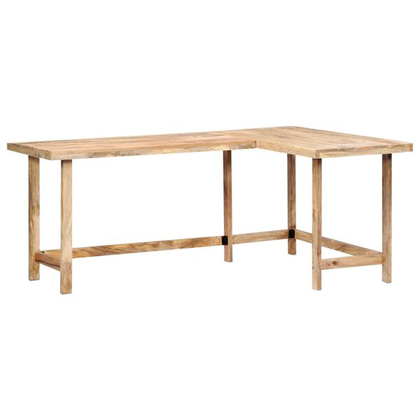 vidaXL Γραφείο 180 x 120 x 76 εκ. από Μασίφ Ξύλο Μάνγκο