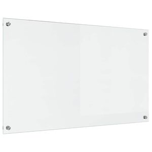 vidaXL Πίσω Πάνελ Κουζίνας Διαφανές 100 x 60 cm σκληρυμένο γυαλί