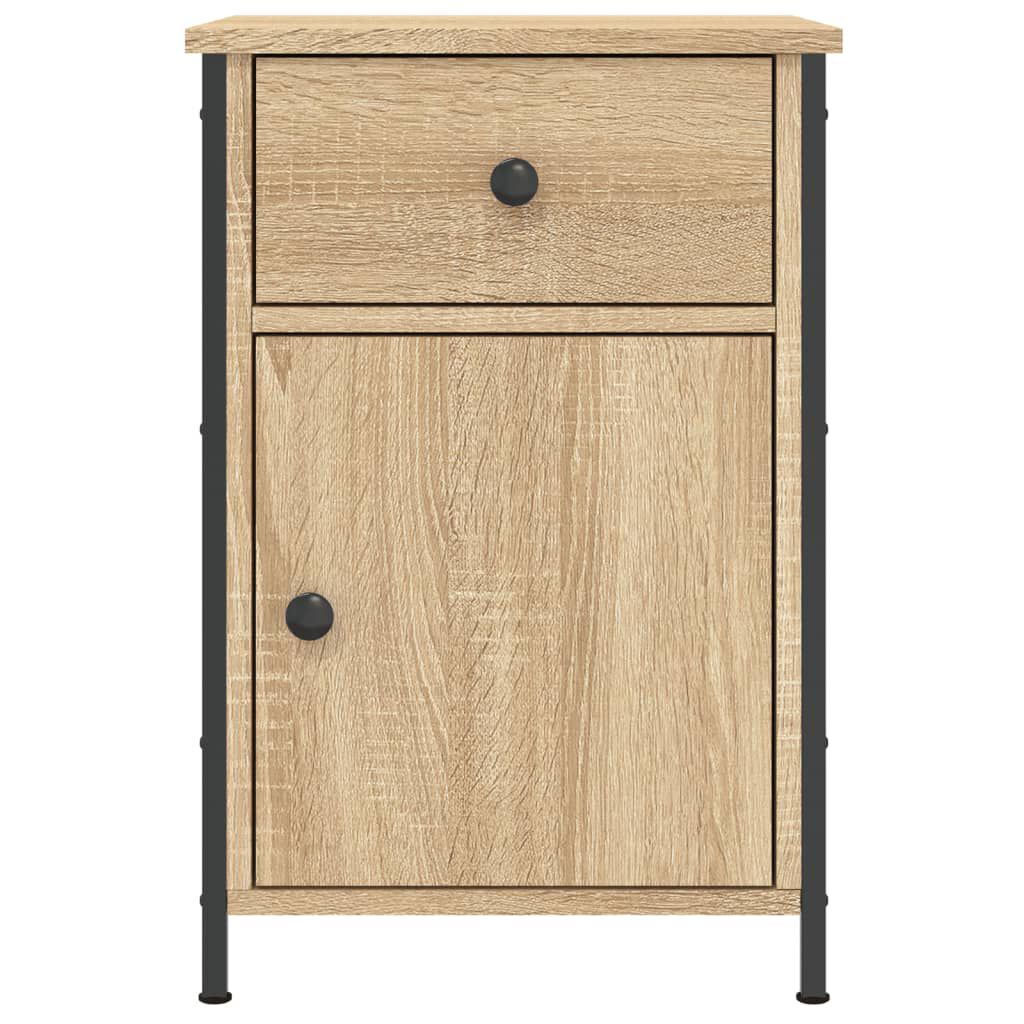 vidaXL Κομοδίνο Sonoma Δρυς 40 x 42 x 60 εκ. από Επεξεργασμένο Ξύλο