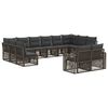 vidaXL &Sigma;&epsilon;&tau; &Kappa;&alpha;&nu;&alpha;&pi;έ &Kappa;ή&pi;&omicron;&upsilon; 12 pcs &Gamma;&kappa;&rho;&iota; &kappa;&alpha;&iota; &Sigma;&kappa;&omicron;ύ&rho;&omicron; &Gamma;&kappa;&rho;&iota; &sigma;&upsilon;&nu;&theta;&epsilon;&tau;&iota;&kappa;ό &rho;&alpha;&tau;ά&nu;
