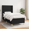 vidaXL &Kappa;&rho;&epsilon;&beta;ά&tau;&iota; Boxspring &mu;&epsilon; &Sigma;&tau;&rho;ώ&mu;&alpha; &Mu;&alpha;ύ&rho;&omicron; 80 x 200 &epsilon;&kappa;. &Upsilon;&phi;&alpha;&sigma;&mu;ά&tau;&iota;&nu;&omicron;