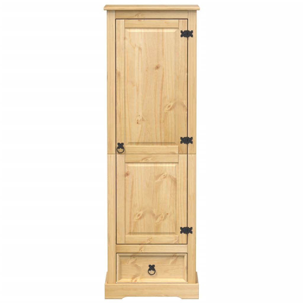 vidaXL Ντουλάπα Corona 55x38x170 εκ. από Μασίφ Ξύλο Πεύκου