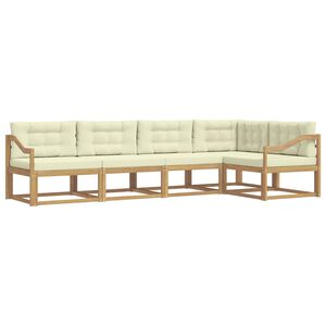 vidaXL &Sigma;&epsilon;&iota;&rho;ά &Kappa;&alpha;&nu;&alpha;&pi;έ &Epsilon;&xi;&omega;&tau;&epsilon;&rho;&iota;&kappa;&omicron;ύ 4 pcs &Lambda;&epsilon;&upsilon;&kappa;ό &kappa;&alpha;&iota; &Kappa;&rho;&epsilon;&mu; &Pi;&omicron;&lambda;&upsilon;&epsilon;&sigma;&tau;έ&rho;&alpha;&sigmaf;