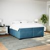 vidaXL &Kappa;&rho;&epsilon;&beta;ά&tau;&iota; Boxspring &mu;&epsilon; &Sigma;&tau;&rho;ώ&mu;&alpha; &Sigma;&kappa;&omicron;ύ&rho;&omicron; &Mu;&pi;&lambda;&epsilon; 200x200 &epsilon;&kappa;. &Beta;&epsilon;&lambda;&omicron;ύ&delta;&iota;&nu;&omicron;