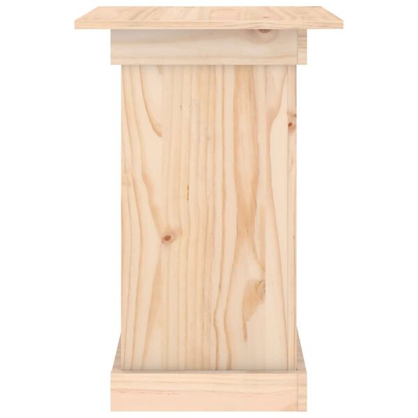 vidaXL Βάση Λουλουδιών 40 x 40 x 60 εκ. από Μασίφ Ξύλο Πεύκου