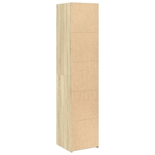 vidaXL Ντουλάπι Sonoma Δρυς 40x41x185 εκ. Επεξεργασμένο Ξύλο