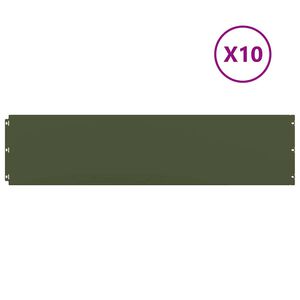 vidaXL &Pi;&epsilon;&rho;ί&gamma;&rho;&alpha;&mu;&mu;&alpha; &gamma;&kappa;&alpha;&zeta;ό&nu; 10 &tau;&mu;&chi;. 25 x 103 cm &Alpha;&tau;&sigma;ά&lambda;&iota; &Lambda;&alpha;&delta;ί