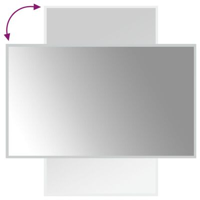 vidaXL Καθρέφτης Μπάνιου με LED 60x100 εκ.