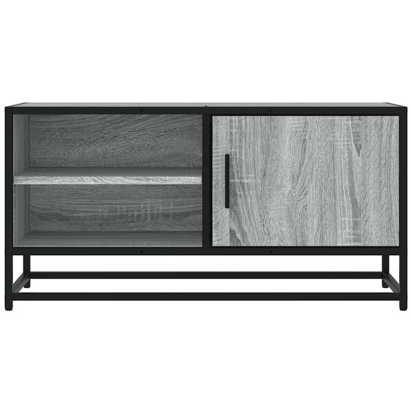 vidaXL Έπιπλο Τηλεόρασης Γκρι Sonoma 80x34,5x40 εκ. Επεξ. Ξύλο