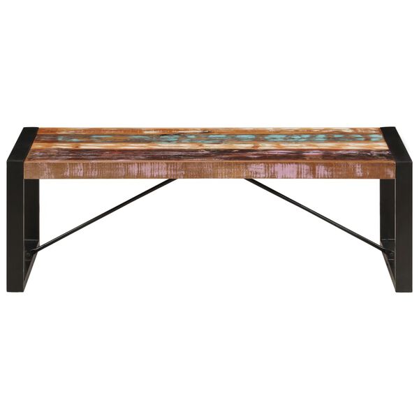 vidaXL Τραπεζάκι Σαλονιού 120 x 60 x 40 εκ. Μασίφ Ανακυκλωμένο Ξύλο