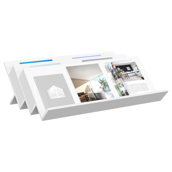 vidaXL &Rho;ά&phi;&iota; &Pi;&epsilon;&rho;&iota;&omicron;&delta;&iota;&kappa;ώ&nu; &Lambda;&epsilon;&upsilon;&kappa;ό 90 x 53 x 28,5 &epsilon;&kappa; &Epsilon;&pi;&epsilon;&xi;&epsilon;&rho;&gamma;&alpha;&sigma;&mu;έ&nu;&omicron; &xi;ύ&lambda;&omicron;