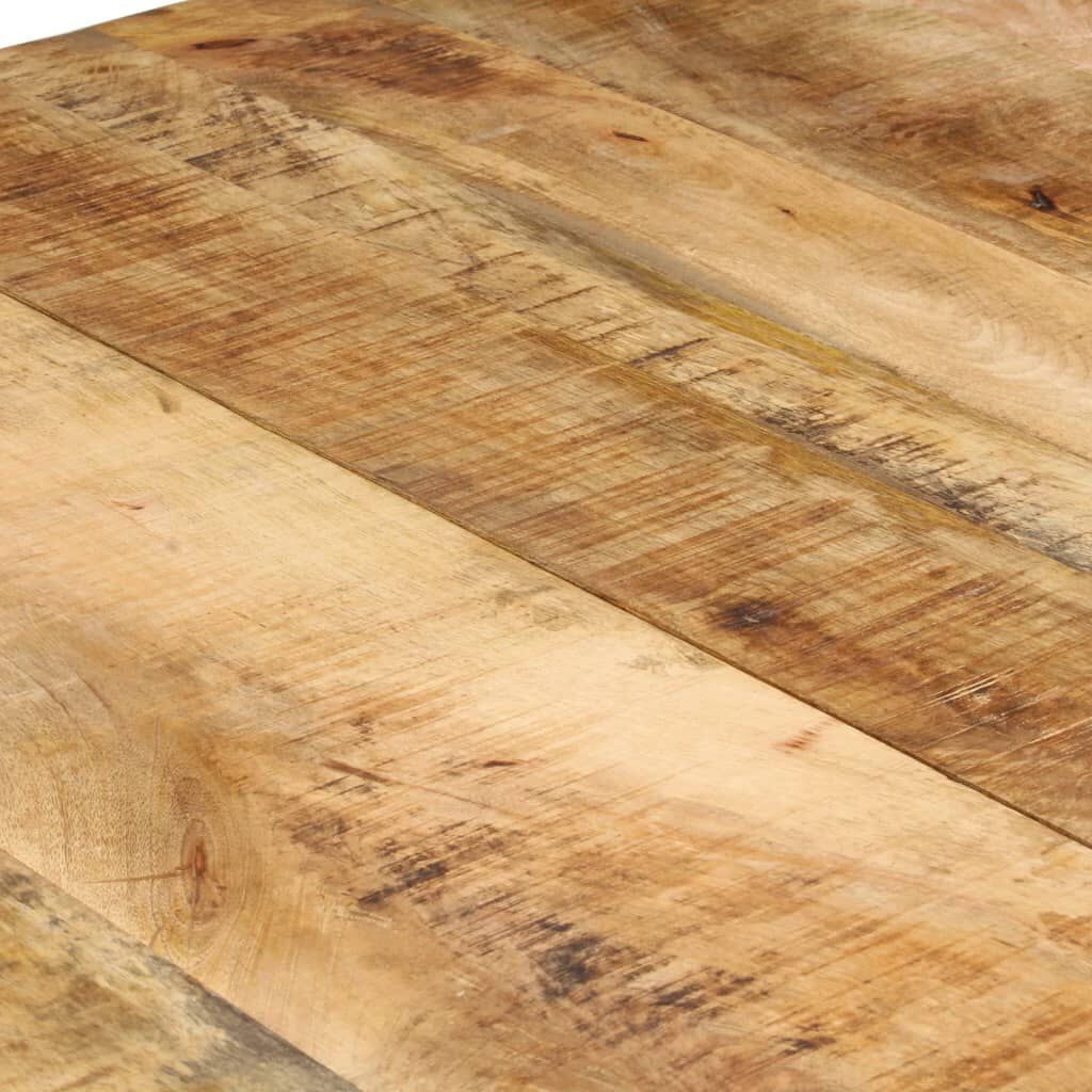 vidaXL Τραπεζαρία 160 x 80 x 76 εκ. από Ακατέργαστο Ξύλο Μάνγκο